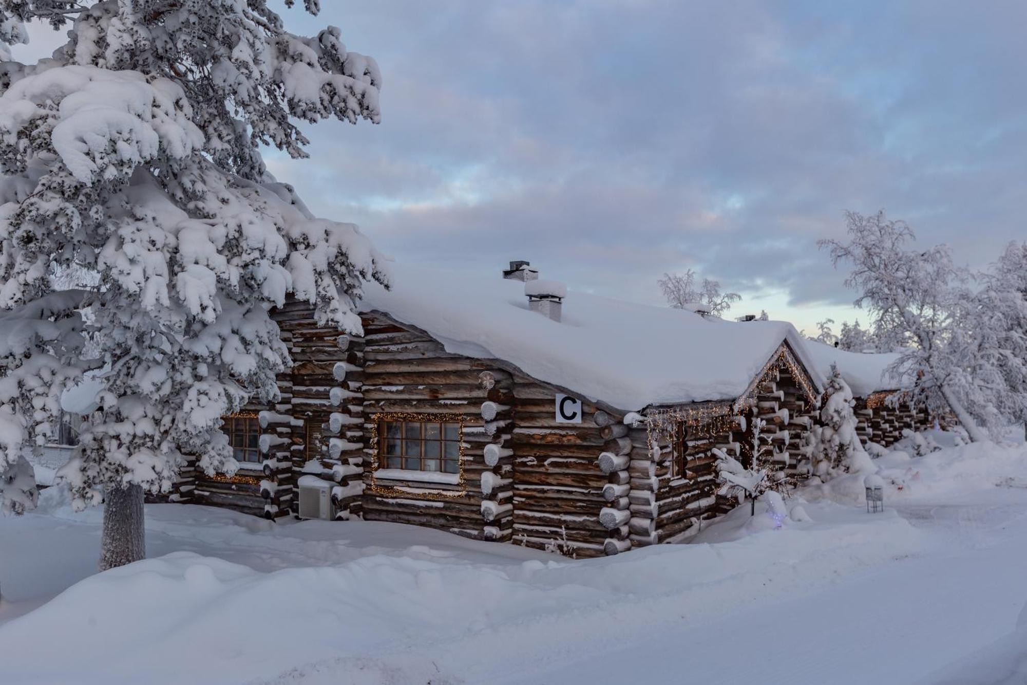 Kuukkeli Log Houses Teerenpesae - Premium Suite A48 Saariselka Luaran gambar