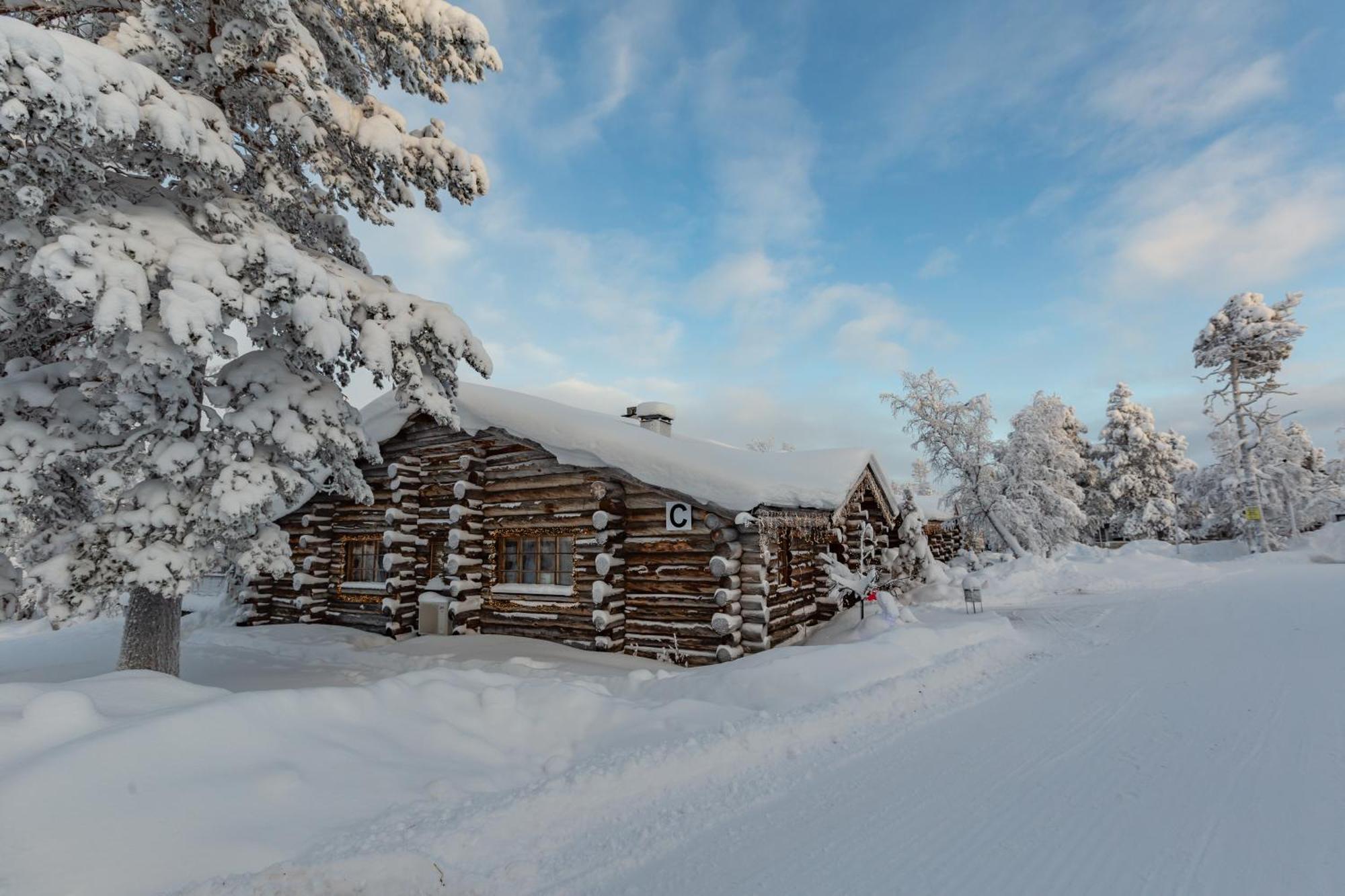Kuukkeli Log Houses Teerenpesae - Premium Suite A48 Saariselka Luaran gambar