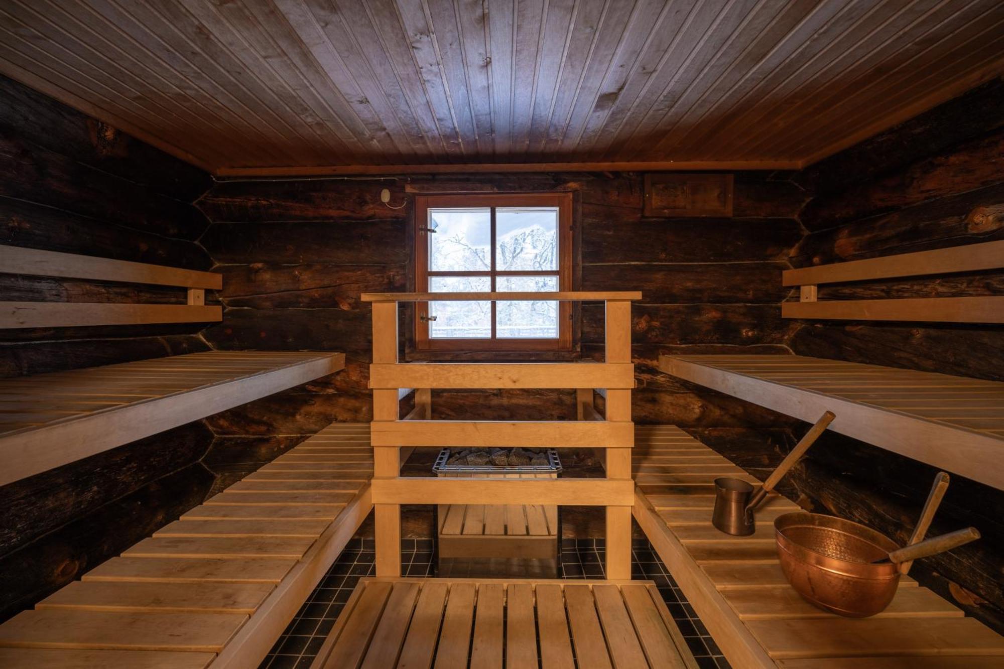 Kuukkeli Log Houses Teerenpesae - Premium Suite A48 Saariselka Luaran gambar