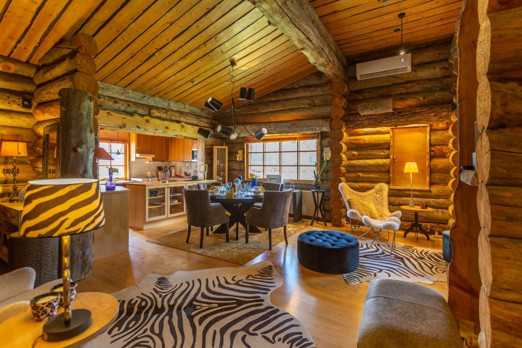 Kuukkeli Log Houses Teerenpesae - Premium Suite A48 Saariselka Luaran gambar