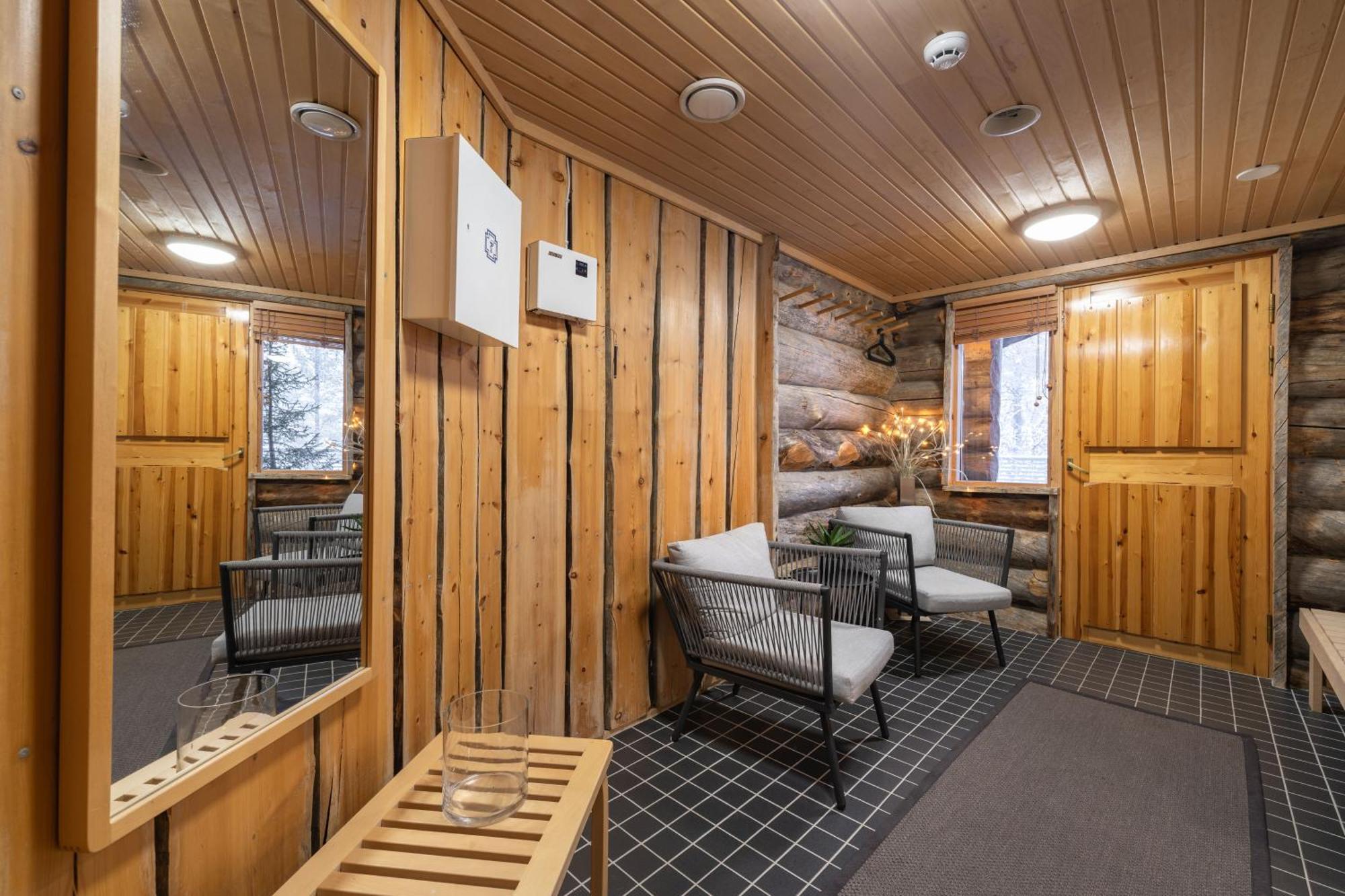 Kuukkeli Log Houses Teerenpesae - Premium Suite A48 Saariselka Luaran gambar